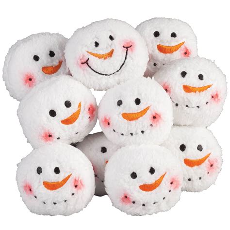 Extra Snowballs Set Of 10 Indoor Snowballs Miles Kimball
