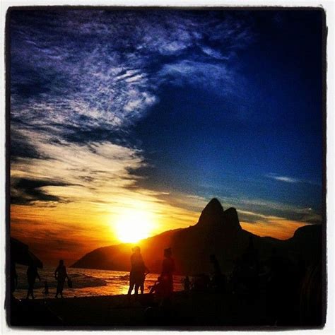 Rio De Janeiros Sunset How I Love It Rio Rio De Janeiro Sunset