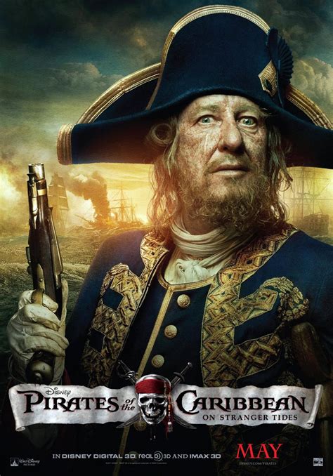 New Pirates 4 Poster Barbossa Filmofilia