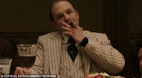 Tom Hardy 42 Looks Unrecognisable As Elaborate Make Up Transforms Him Into Gangster Al Capone