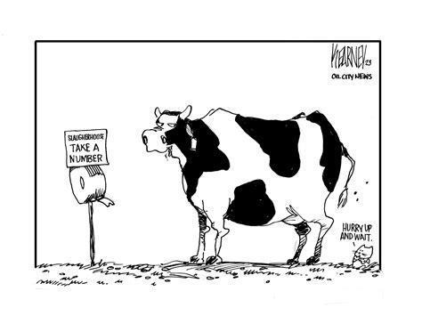 (CARTOON) Cattle producers confront meat processing backlog - Casper