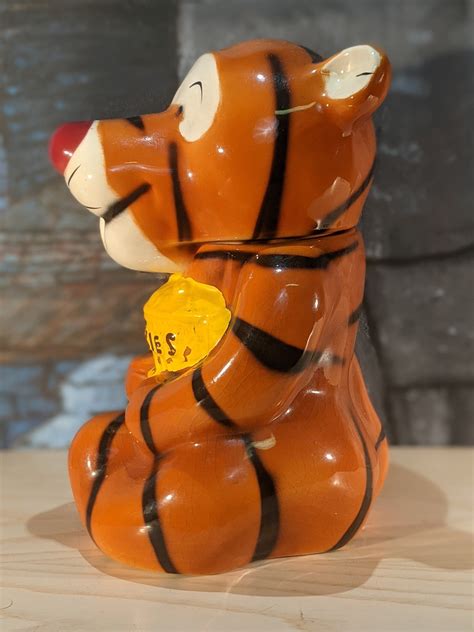 Vintage Disney Winnie The Pooh Tigger Cookie Jar California Etsy