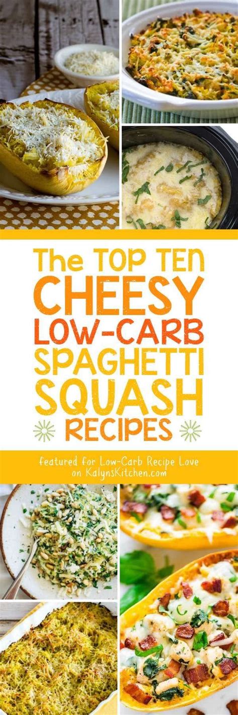 The Top Ten Low Carb Cheesy Spaghetti Squash Recipes Featured On