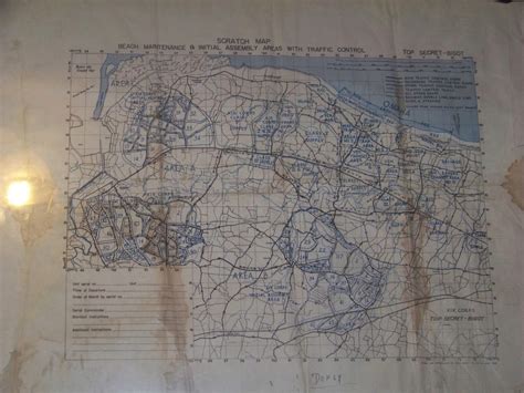 Normandy Omaha Beach Map