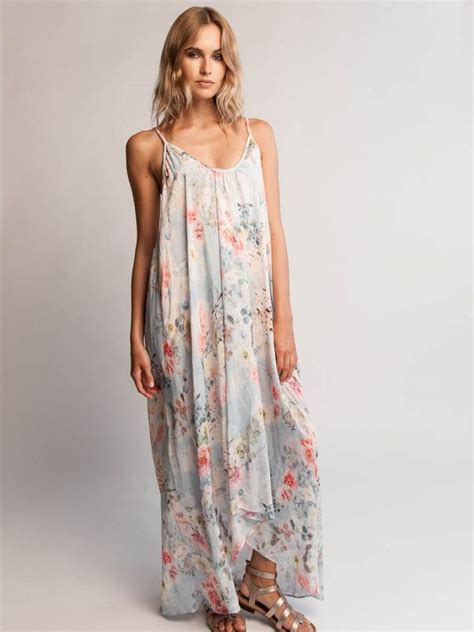 Floral Flowy Maxi Dress Nudz ™ Beachwear