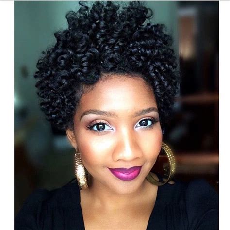 25 Cute Curly And Natural Short Hairstyles For Black Women Page 2 Of