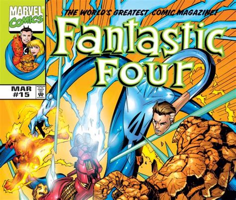 Fantastic Four 1998 15 Comic Issues Marvel