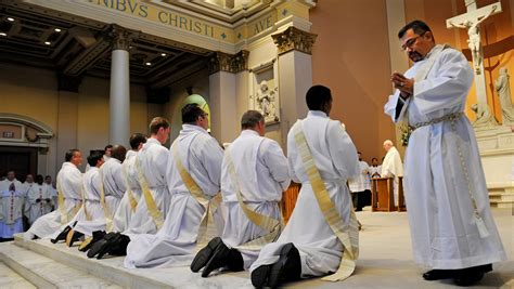 the ordination of nine priests