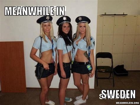 what a police force best meanwhile in sweden memes