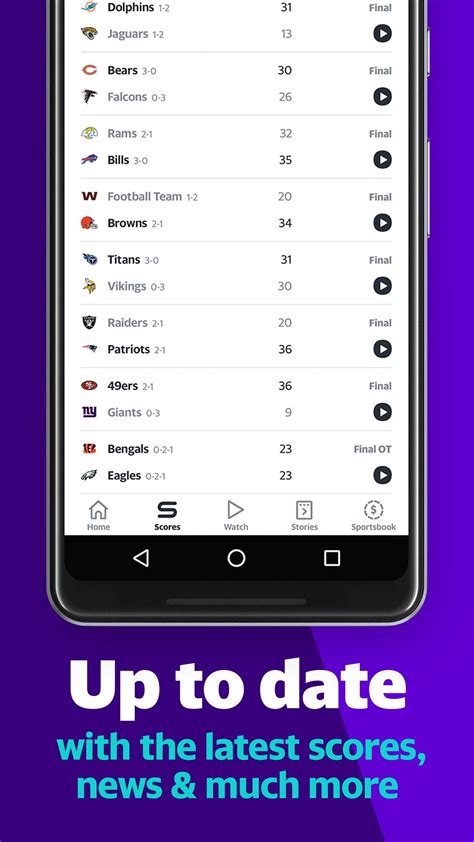 With nfl, nba, nhl, ncaa, mlb, mls and more. Yahoo Sports: Stream live NFL games & get scores for ...