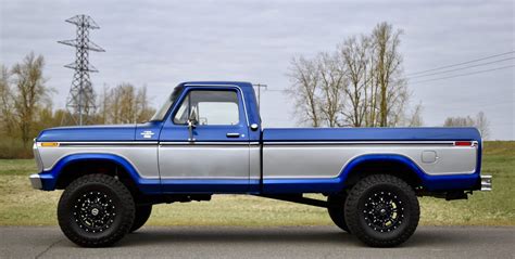 This 1977 Ford F 150 Ranger Xlt Packs A Four Barrel Carbureted 351