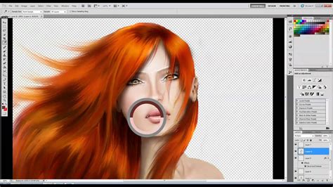 These tips and tricks for drawing hair also apply to other digital. How to draw Hair in Photoshop part 5 - YouTube
