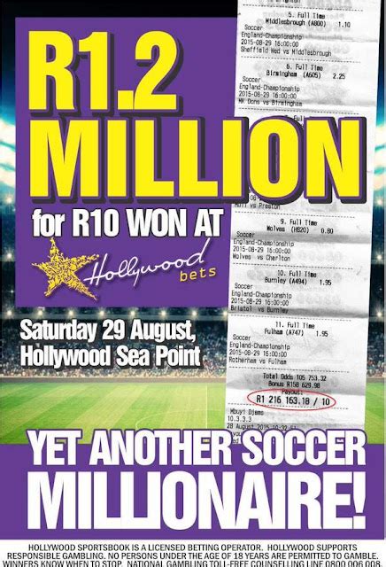 Hollywoodbets Sports Blog R12 Million Soccer Win For R10 Bet