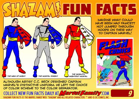 The Marvel Family Web :: Fun Facts :: Fun Fact #9: Red and Yellow - The