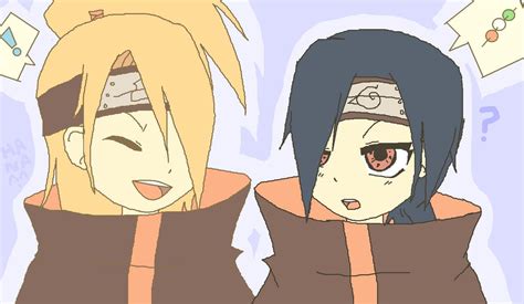 Naruto Itachi And Deidara By Sasukee23loveeer On Deviantart
