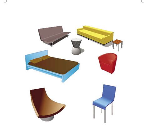 Furniture Vector Set Eps Uidownload