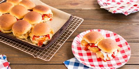 Also, if there is liquid or ice in the cavity, remove it but don't. Fried Chicken Sheet-Pan Party Sliders 3 Ways | Recipe ...