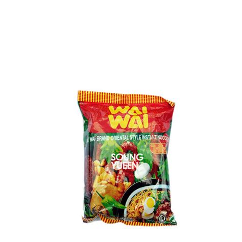 Wai Wai Brand Oriental Style Instant Noodle With Oil 60g Soungyueen