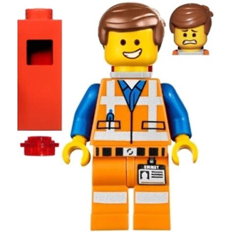 Lego® Tlm026 Minifigure Movie Emmet With Piece Of Resistance