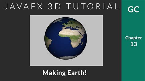 Javafx 3d Tutorial 13 Earth Simulation Preparing The Earth Youtube