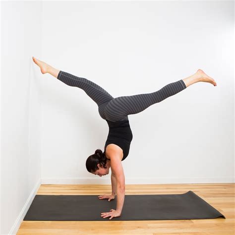 Handstand Split Learn How To Do A Handstand Popsugar Fitness Photo 8