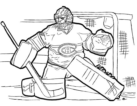 Hockey Colouring Book A Lubowitz