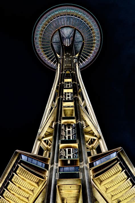 Photographers International The Seattle Space Needle Fine Art Photography By David Patterson