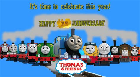 75th Anniversary Of Thomas And Friends Poster By Trainboy55 On Deviantart