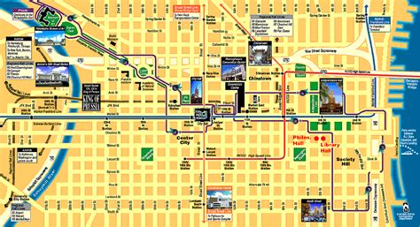 Philadelphia Subway Map Travelsfinderscom
