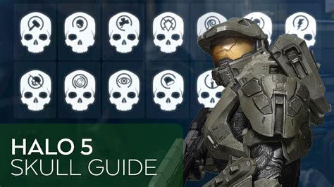 Halo 5 All Skull Locations Gameplay Walkthrough Youtube