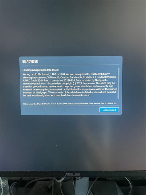 Xplane Not Starting After Updating Nav Data Fms Data Manager Navigraph