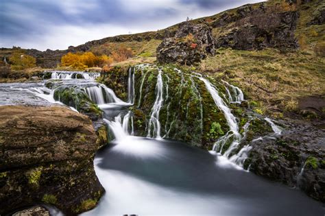 Gjain Valley And Waterfalls Iceland