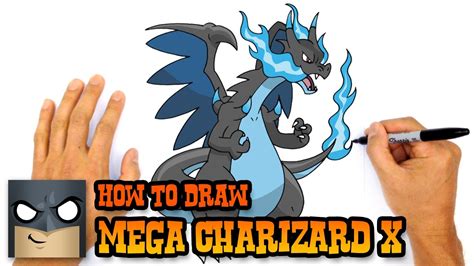 How To Draw Mega Charizard Y Step By Step Easy Charizard Pokemon Mega