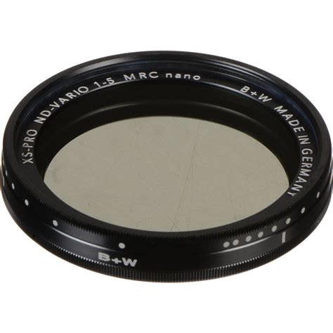 Bw Filters 49mm Vario Neutral Density Mrc Nano Xs Pro Bw49vx Lens