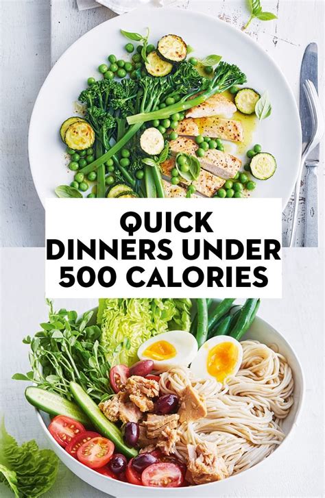 500 Calorie Dinners Dinners Under 500 Calories Calorie Meal Plan Low Calorie Recipes Diet