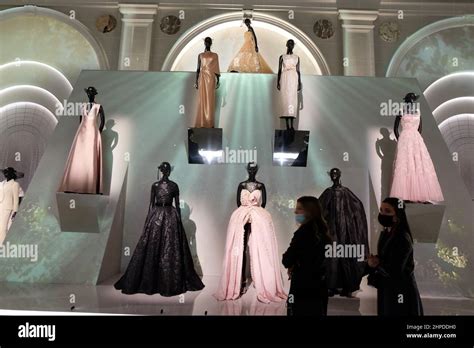 Christian Dior Designer Of Dreams Exhibit Brooklyn Museum 2022 Stock