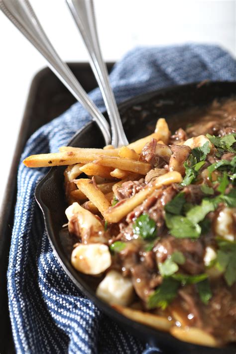 Easy Poutine Recipe Frozen French Fries Ammie Tribble
