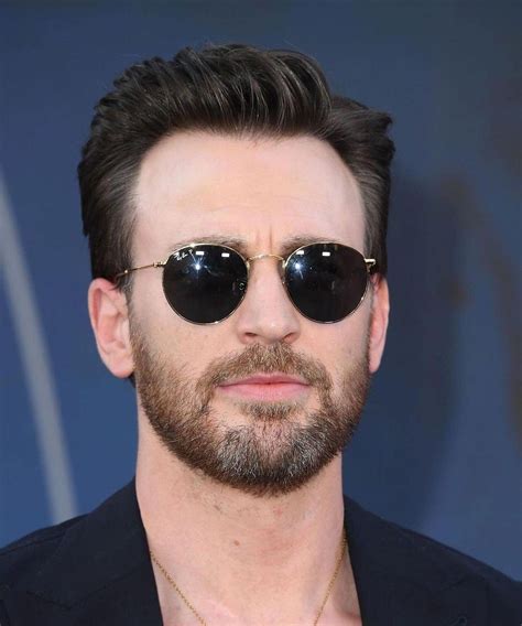 Chris Captain America Round Sunglasses Mens Sunglasses Christopher
