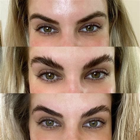 I Tried Brow Lamination On My Thick Coarse Brows Lauren Erro