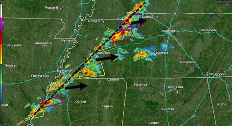 Nashseverewx On Twitter Yellow Boxes Are Severe Thunderstorm Warnings