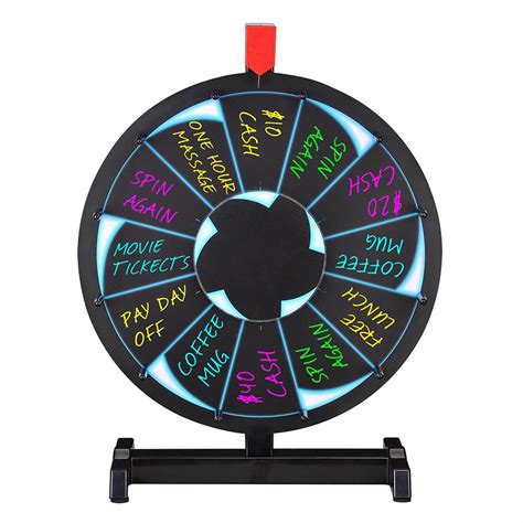 winspin™ tabletop prize wheel fortune spinning game tradeshow mall home party ebay