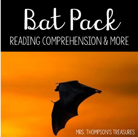 Bats Reading And More Mrs Thompsons Treasures