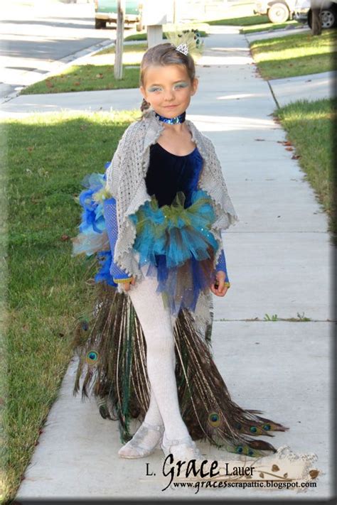 Peacock Princess Costume Fully Articulated Tail 13 Steps With