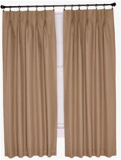 Pinch Pleated Curtains For Traverse Rod Home Design Ideas