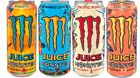 Buy Monster Energy Juice 4 Flavor Variety Pack 12 Online At