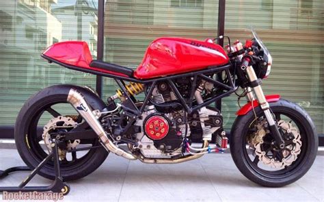 Rocketgarage Cafe Racer Simply Red Ducati 900750600 Ss Café Racers