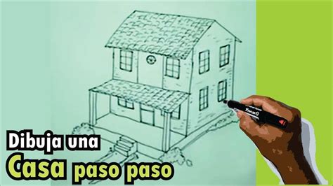 Como Dibujar Una Casa Paso A Paso Dibujo De Casa Images