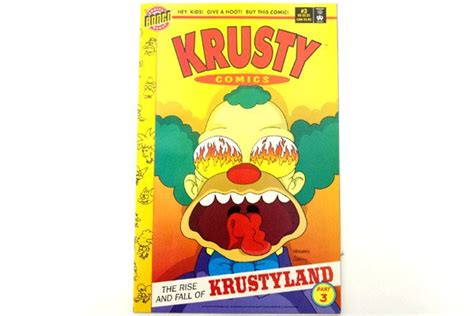 Krusty Comicsクラスティーコミックスシンプソンズ The Rise And Fall Of Krustylandザライズ