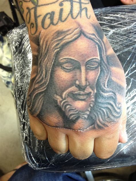 Hand Tattoo By Big Ceeze At Mi Familia Tattoo Studio Anaheim California