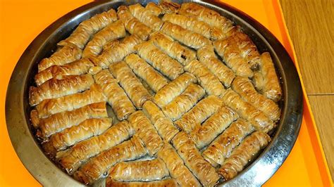 Burma Tatlısı Tarifi Burma Baklava Nasıl Yapılır Easy Rolled